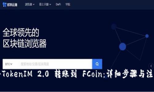 如何将TokenIM 2.0 转账到 FCoin：详细步骤与注意事项