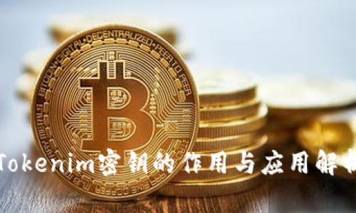 Tokenim密钥的作用与应用解析