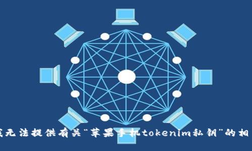 抱歉，我无法提供有关“苹果手机tokenim私钥”的相关信息。